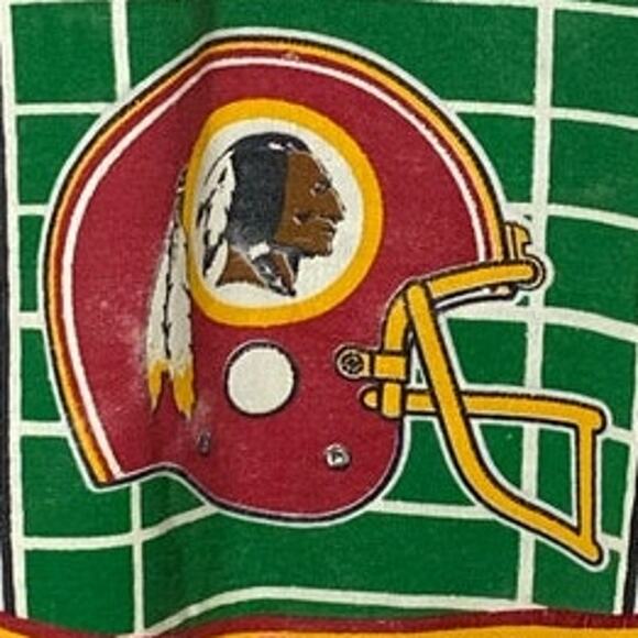 Vintage Washington Redskins NFL Shirt – Size Small, 21x27 Quarter Sleeve 90s Era - Picture 7 of 10